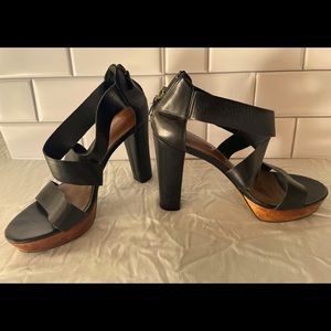 Halogen Platform Sandals Heels 8.5 Women's